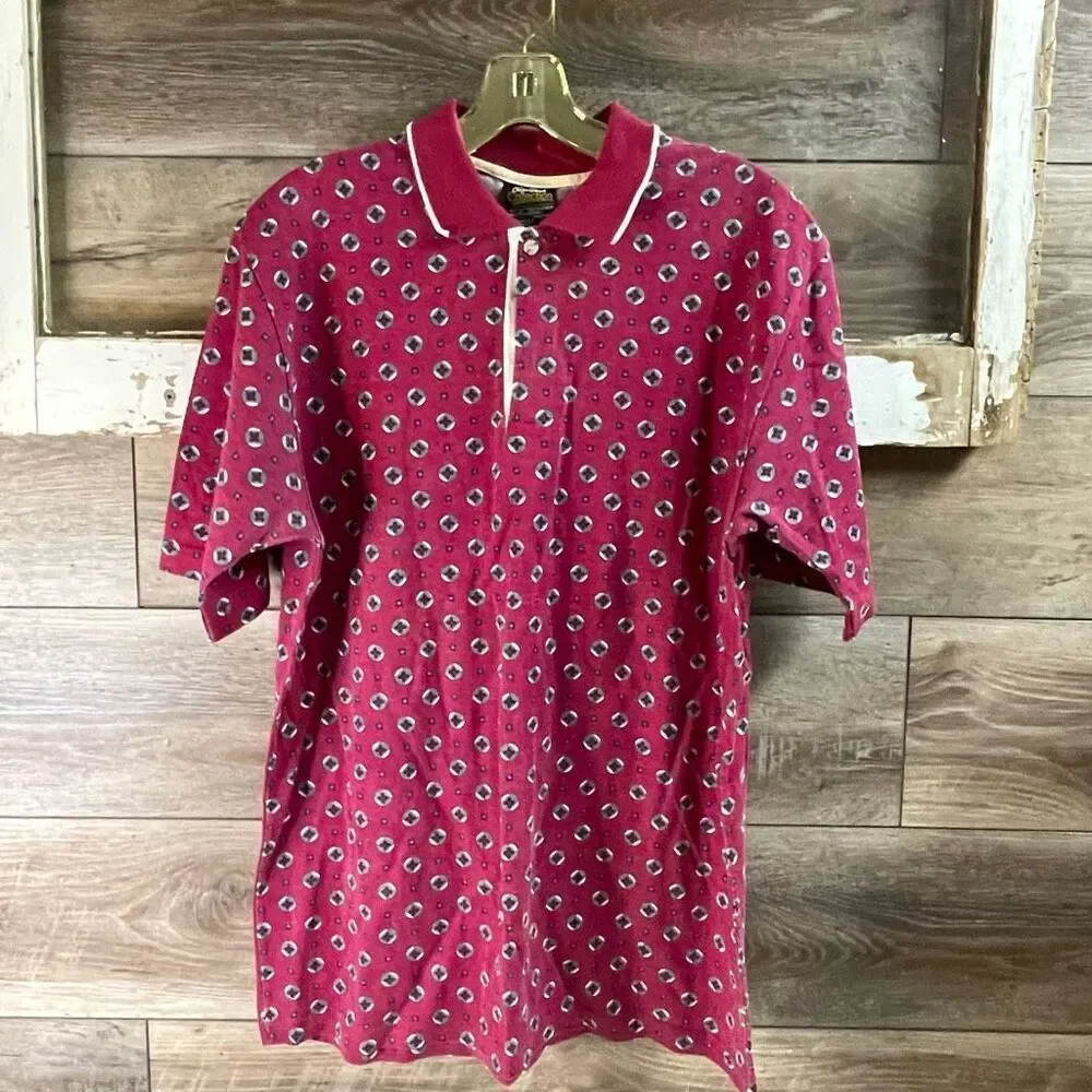 CHIP BECK COLLECTIOn Men’s Golf Polo Shirt Vintage Size Medium